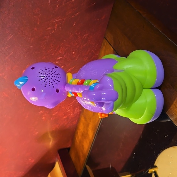 LeapFrog Lettersaurus Dinosaur Alphabet Learning Toy-ABCs-Colors-Music-see video - Picture 3 of 14